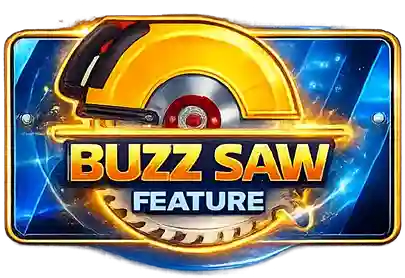 Buzz Saw Feature im Huff N Puff Slot