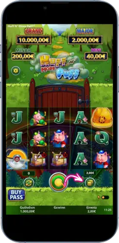Huff N Even More Puff Spiel auf Smartphone starten